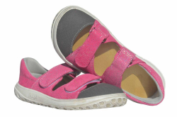 JONAP barefoot B21 růžová tisk