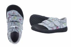 JONAP barefoot B22 S V šedá motýlci SLIM