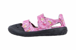 JONAP barefoot Fella růžová motýlci