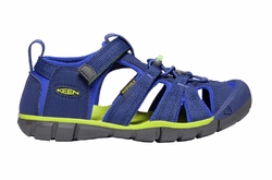 KEEN SEACAMP II CNX C- blue depths/chartreuse - modrá