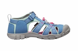 KEEN SEACAMP II CNX Y coronet blue/hot pink Velikost obuvi 32-33